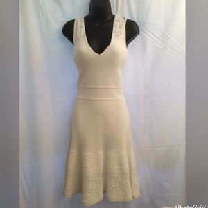 🆕Michael Kors size M knit dress winter white